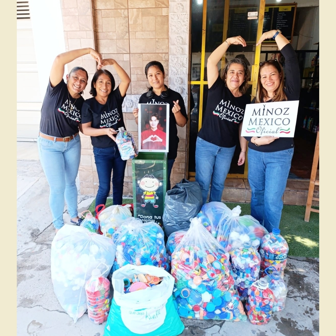 La causa “Una Tapita, Una Oportunidad” vive en #MUTUO, iniciativa de #MinozMexicoOficial inspirada por #LeeMinHo para apoyar a niñas, niños y jóvenes con cáncer del <a href="/bancodetapitas/">Banco de Tapitas</a>