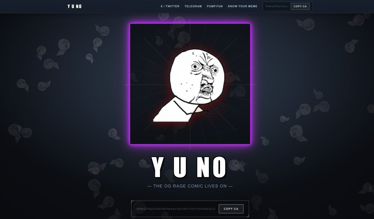 YUNO OG on Pump (@YUNOOGMEME) / Posts / X