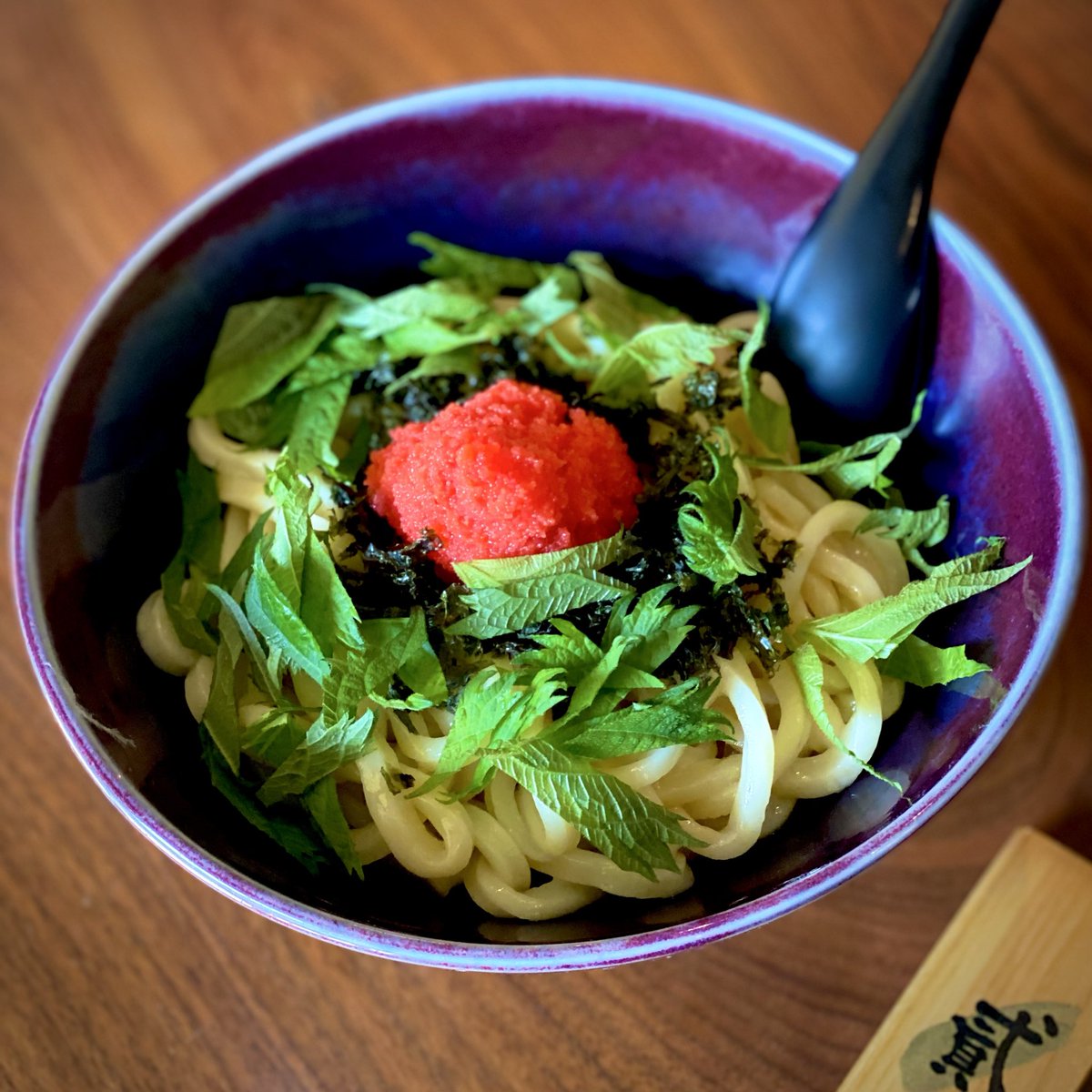 FATBOYS_TYPEONE's tweet image. #根津　#釜竹　#Kamachiku
海苔明太釜玉うどん1,200円、大盛200円

文化財指定の蔵でいただくおうどん🤩
控えめにJAZZか流れていい雰囲気💕

庭園を見ながら食べられてゴー☆ジャス✨
おうどんが3割うまい🤣

一人より二人がいいかもネ😊
ごちそうさまでした♪