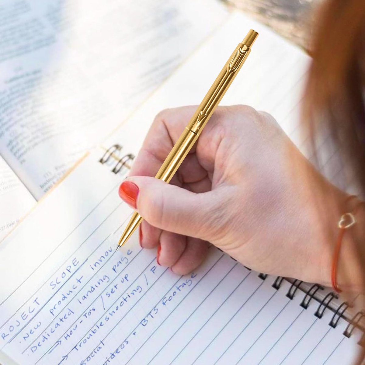 VALOR_ETP's tweet image. 🖊️ Write in Style. Impress Instantly!

✨ Premium Parker Gold Trim Pen
💼 Smooth Writing | Classic Design
🎁 Perfect Gift Choice
⭐ 4.3/5 (8K+ reviews)
💥 Just ₹494

👉 BUY HERE: amzn.to/4crpCS1

#ParkerPen #PremiumPen #OfficeEssentials #GiftIdeas #AmazonDeals