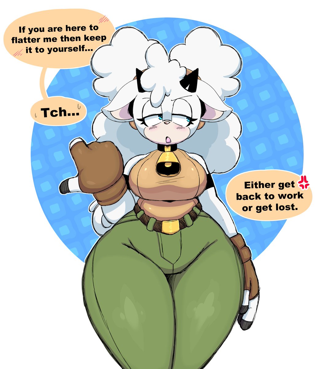 LANOLIN!!! 🐑🧡

Ya'll voted for her so here I comply!
Don't worry about the other results though in case you voted for any of the other gals, they will all have their shot. 👀