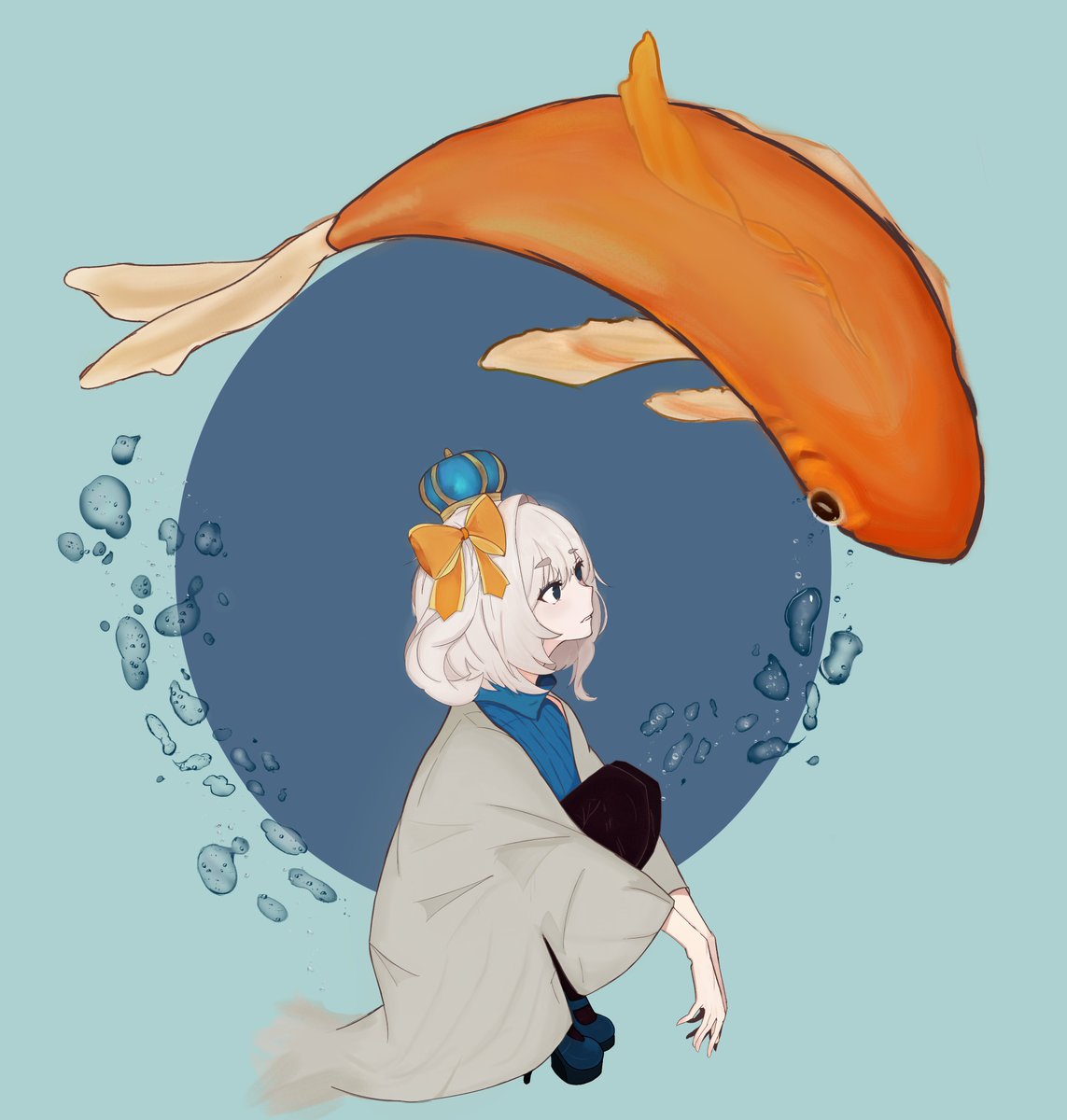 Uhh- Mari, somehow.
#MariArti