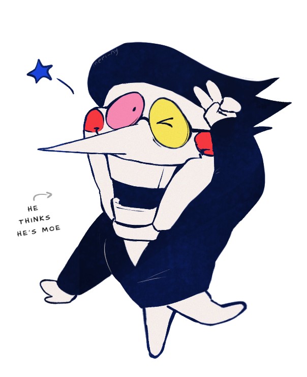 merilovetv's tweet photo. #deltarune #spamton https://t.co/Y5XtiTYZAp