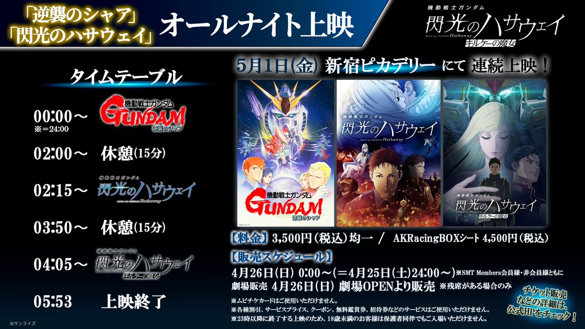 機動戦士ガンダム 閃光のハサウェイ tweet media
