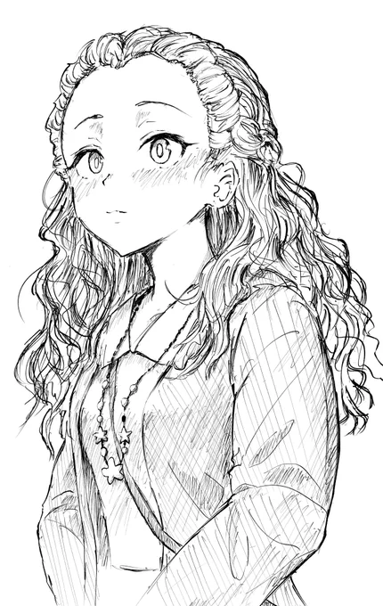 デレマス漫画描きはネタがまとまらない時に無心で関ちゃんの髪をふわふわさせる習性がある。 