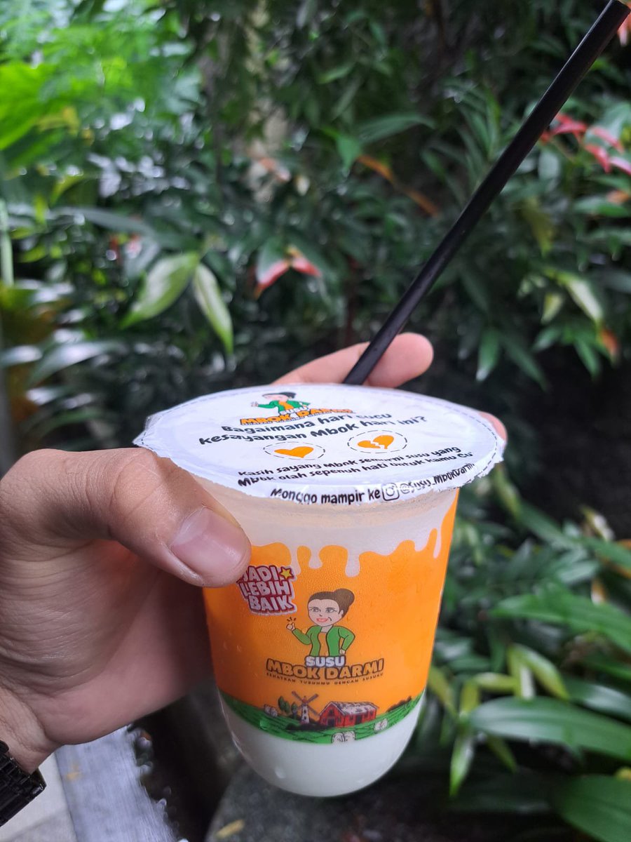 ceryamber's tweet photo. Keren banget mbok darmi udah upgrade, bisa pesen less sugar atau no sugar loh
#JadiLebihBaik https://t.co/SYJTLccUqK