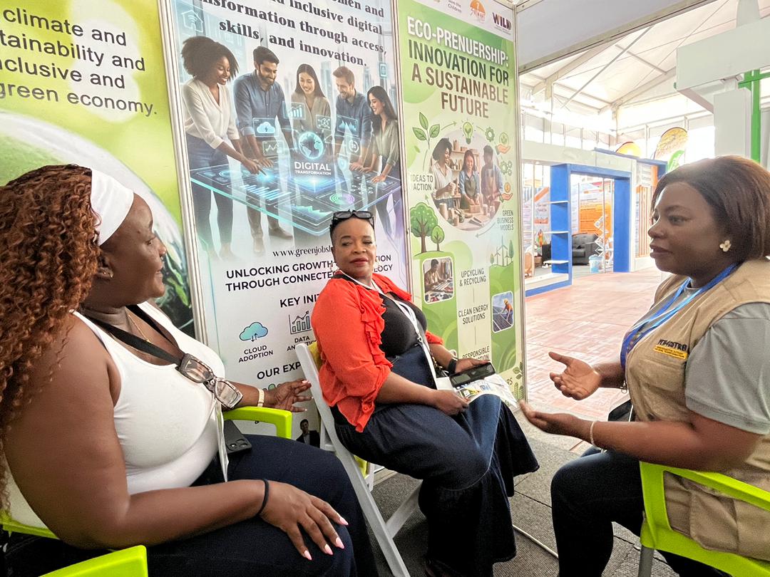 wildtrustzim's tweet image. #Scenes from the Womens Institute for Leadership Development stand at #ZITF2026