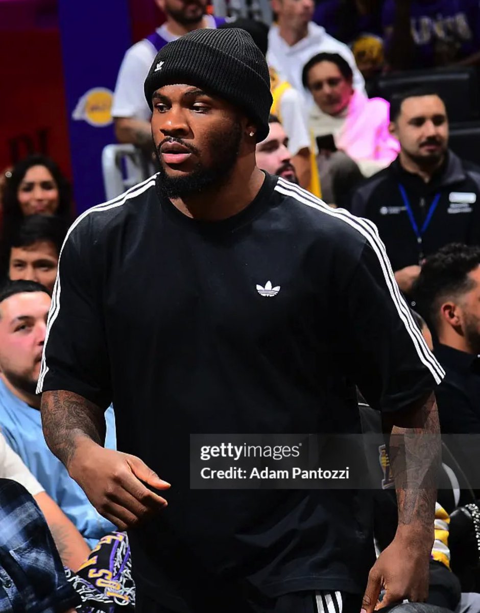michaeljduarte's tweet photo. Some of the celebrities spotted courtside for Rockets vs. Lakers Game 2:

AJ Dybantsa, Su'a Cravens, Jake Shane, Will Ferrell, Matthew Stafford, Puka Nacua, Scott Speedman, Byron Allen, Trevor Ariza, Will Anderson Jr., Sebastian Maniscalco, Iman Shumpert, Jay Mohr, John David Washinton, Ray Nicholson, Diane Cannon, Max Kellerman, Micah Parsons, Finneas, Shannon Sharpe and more!

📸 by Getty Images