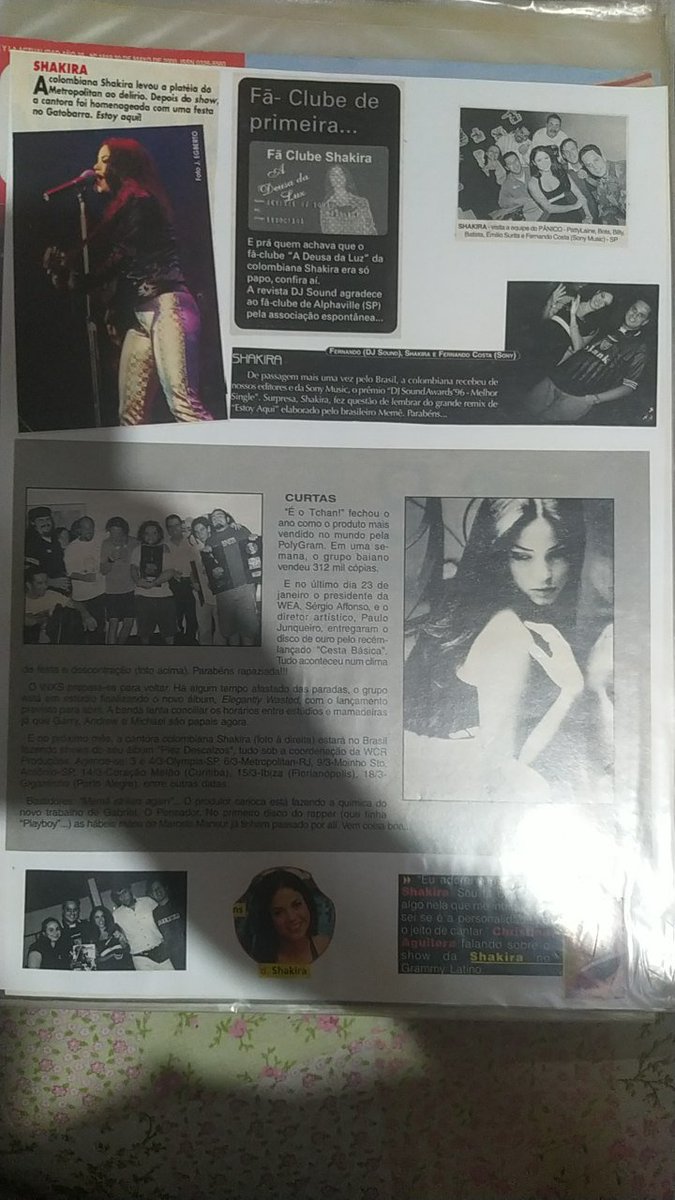 Gente, são tantos e tantos anos de amor, carinho e dedicação a <a href="/shakira/">Shakira</a>. Já joguei para o universo e tenho fé que vou conseguir ver a Loba de pertinho em Copacabana 🫰🏽

#Shakira 
#TodoMundoNoRio