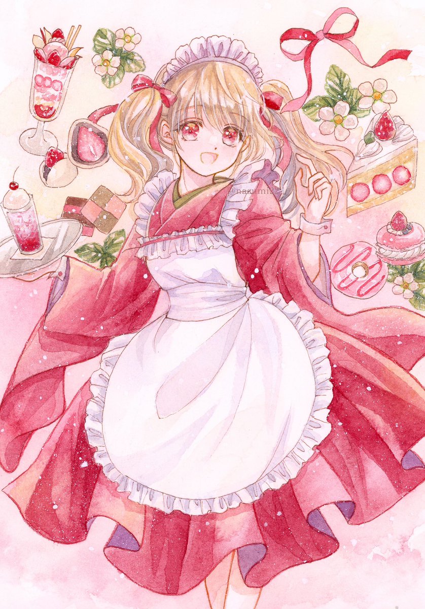 #ストロベリーに恋をして 
2日もよろしくお願いいたします〜！
通販のお申し込み、誠にありがとうございました😭💖