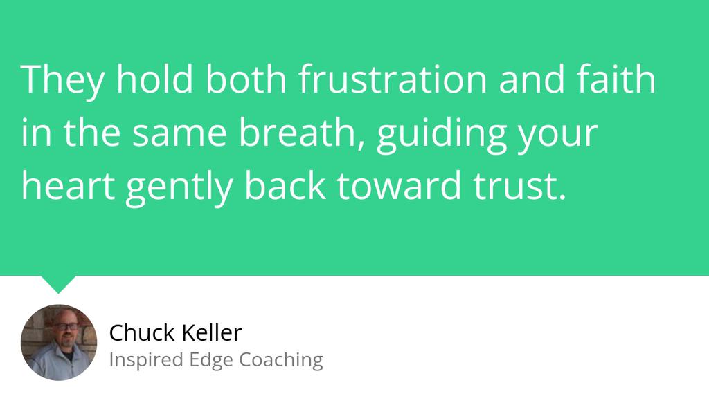 Inspired_Edge's tweet image. "They hold both frustration and faith in the same breath, guiding your heart gently back toward trust." lttr.ai/AqXAw

#PrayingScripture #Coaching #Faith