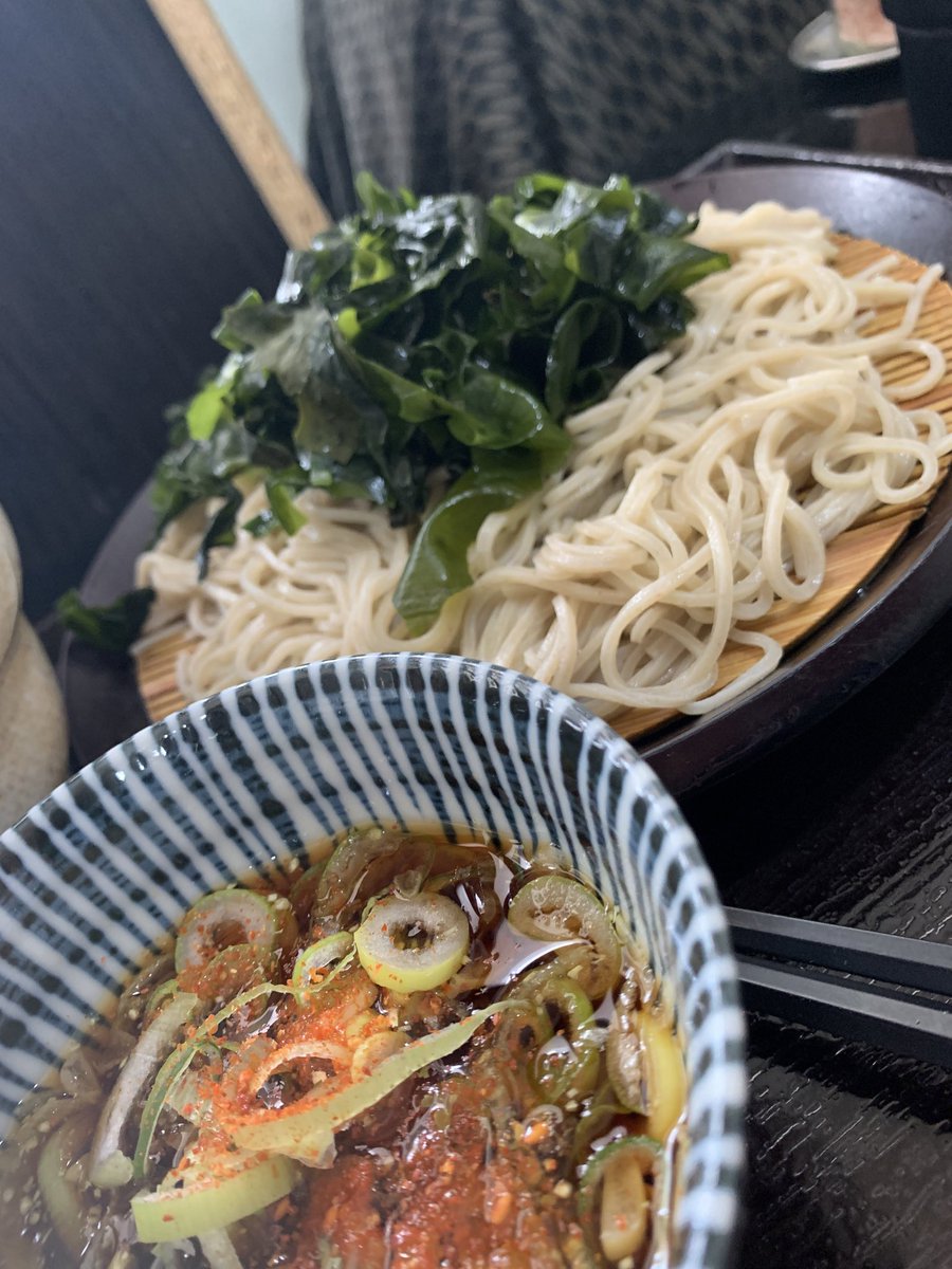 4444Strawberry's tweet photo. 本日の蕎麦探訪は
ランチで喜和味庵へ
唐揚げ丼ともりそばのセット
1000円でこれならお得🉐
今回の唐揚げは醤油味にタルタルをチョイス
満腹満足 https://t.co/KE7umuYVFT