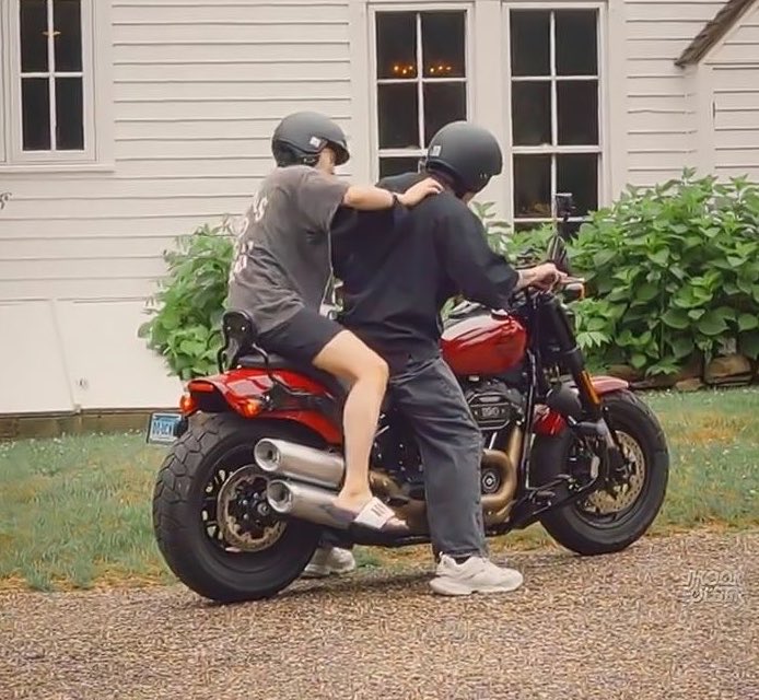 The facts say it loudly : 

Jimin is the only one riding behind biker Jungkook and being treated like a princess.