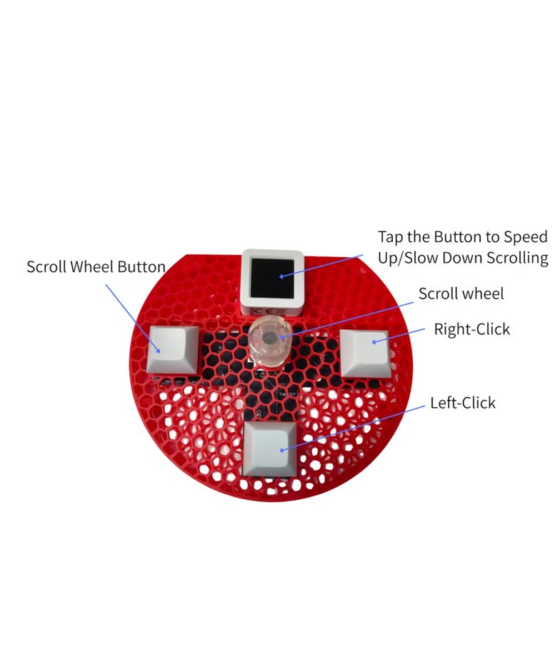 M5Stack's tweet image. 🖐️ M5 AtomS3 Left-Hand Controller — Say Goodbye to CAD Strain! 🖱️✨
Created by @sabasabasabaniu , this ergonomic tool uses the #M5Stack #AtomS3 to save your right hand from strain while designing in #FreeCAD. 🛠️🦾
● Features 3 mechanical keys + 1 rotary encoder for smooth