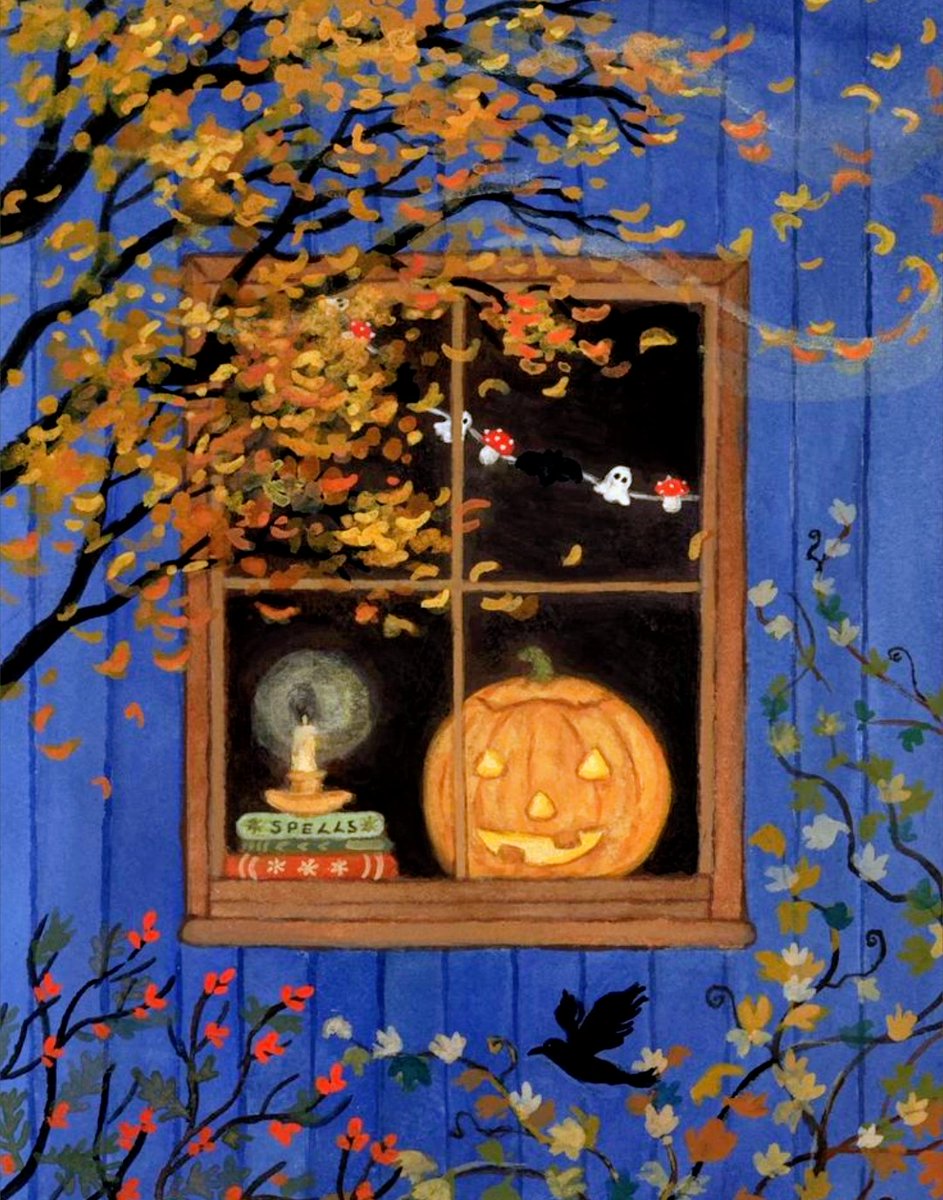 HalloweenIsCal1's tweet image. A little Tuesday glow!
🖤🧡✨️🕯🍁✨️🎃✨️🍁🕯✨️🧡🖤
#halloween #spooky #art #jackolantern #glow