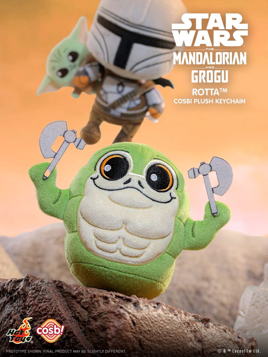 Mando3Updates's tweet image. Everyone look at the Rotta plush 🥹

#starwars #TheMandalorian #ahsoka  #grogu #dindjarin #fennec #bobafett #bokatan #TheMandalorianAndGrogu