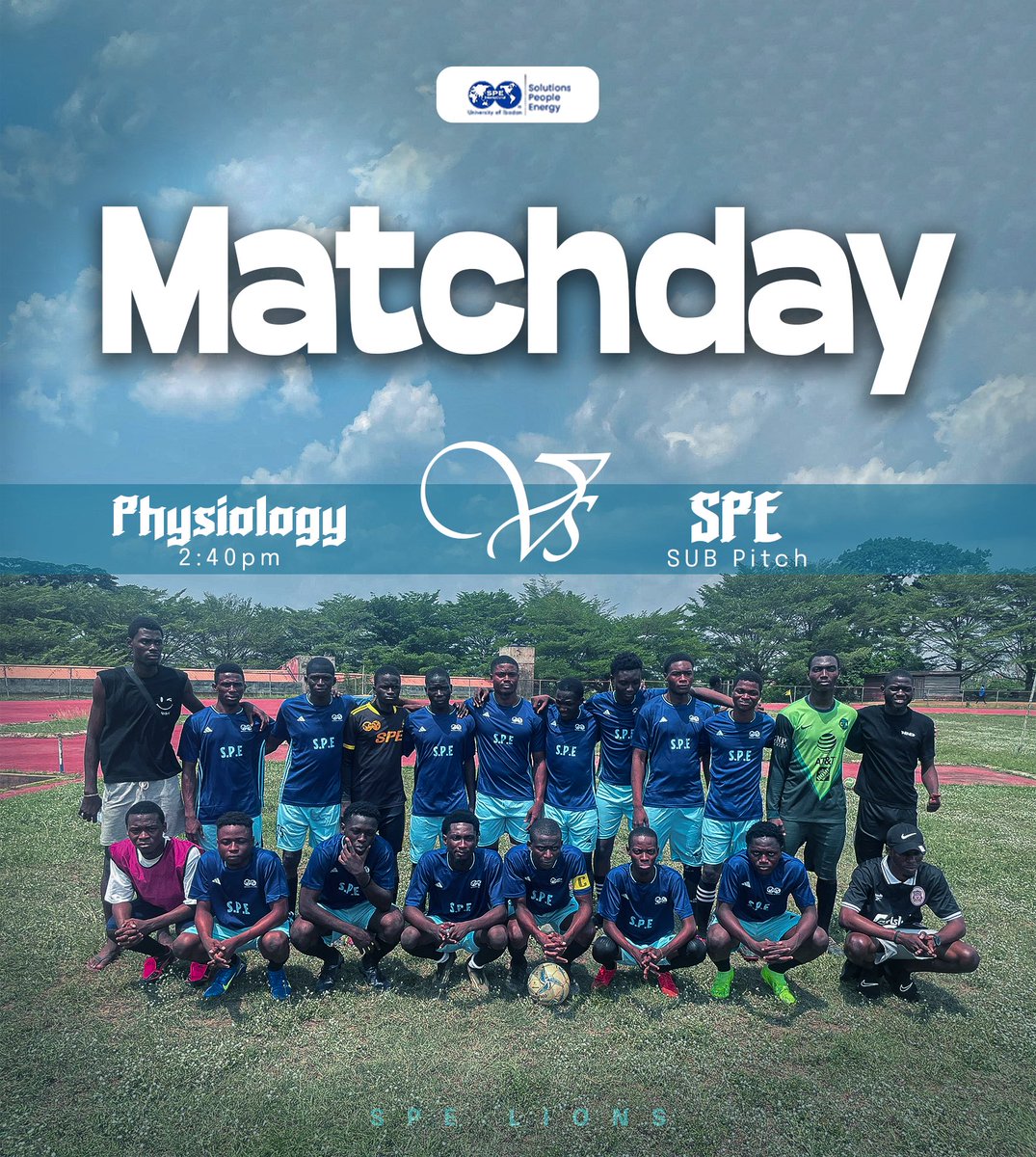 SPEUI Football team tweet media