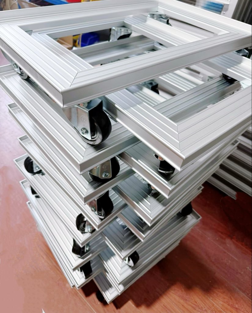 Sheet trays trolly #trolly #trolley #bakingtrolly #bakewareset #bakingmold #chef #bakingtools