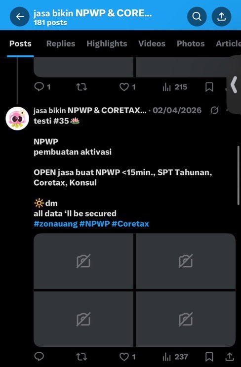 whacuneed_'s tweet photo. [THREAD: testi]

HELO SEMUAA ヾ(๑╹◡╹)ﾉ"

aku open untuk NPWP pribadi/spdn, aktivasi coretax, lapor SPT, dan konsul📇

acc aku sebelumnya @.weitherntcool @.springinheree  suspend with testi 35+

mohon dukungannya di acc baru ini😆
💌silakan dm yaa
#zonauang #zonaba https://t.co/orNhB4hFGQ