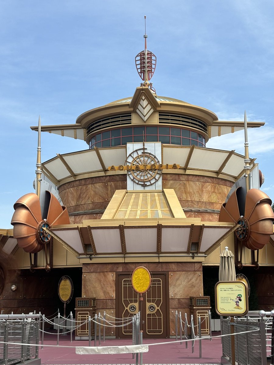 K_AI_disney's tweet photo. アクアトピア
今のうちに撮っておこう… https://t.co/IRBpf4ba4x
