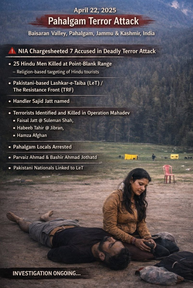 manojpandeyreal's tweet photo. @AadiAchint #AllEyesOnPahalgam
#PahalgamAttack
#PahalgamTerrorAttack
#KashmirAttack
#StandWithIndia
#JusticeForVictims https://t.co/w8foYbjg80