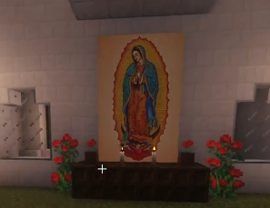 esta hacienda la protege la virgen atras cucurucho atras
