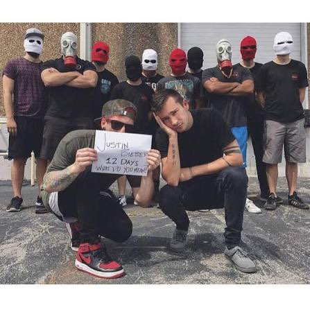 the concept of twenty one pilots being included in the what do you mean promo