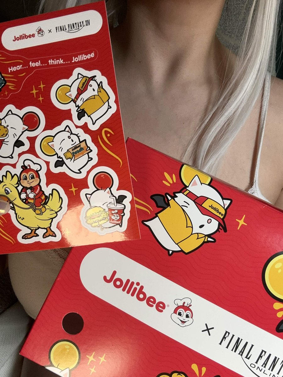 AsadaNikoru's tweet photo. mukbang complete 🍗 !!! tanks to everyone that came to my stream <3
#FFXIV #FinalFantasyXIV #Jollibee #Mukbang #VTuber #Twitch #Chimken #BrainRot #FoodStream https://t.co/h6yA1B8UZs