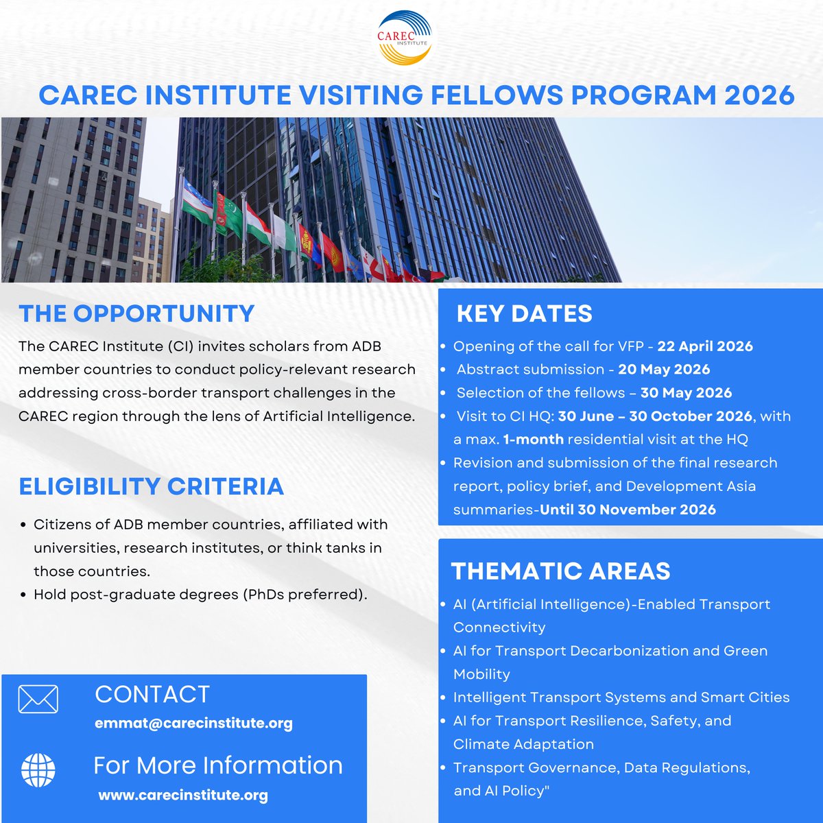 CAREC Institute tweet media