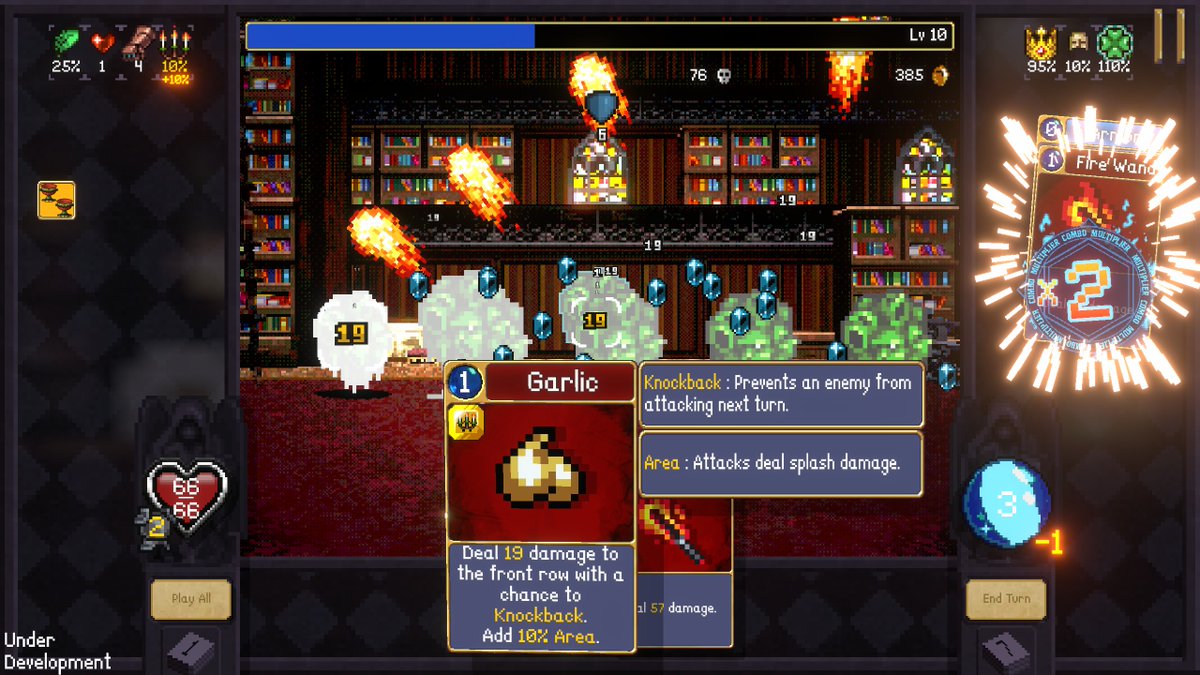 Kakuchopurei's tweet image. Vampire Crawlers is out.

Hide your kids, hide your wife. It's just as addictive as ever, now in a new perspective. 
 
@poncle_vampire #indie
