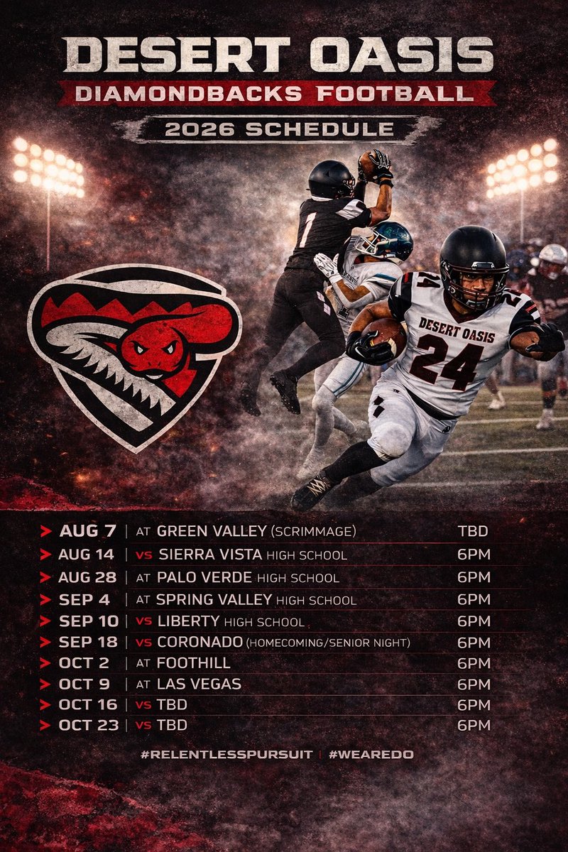 DOHS_Football's tweet photo. Spring Football Day One at DOHS! College coaches are invited to come by and visit practice anytime. Reach out to coordinate. @Coach_Rosdahl @YanceyBoomin @DOHSAthletics @PrepRedzoneNV @nevadapreps https://t.co/NC4AZ0c5mR