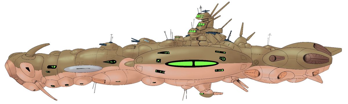 RobotechNews's tweet image. Some work in progress art from Mier Automata on a side view of the #Robotech: The Sentinels Karbarran Battlecruiser.

MORE HERE: Facebook.com/RobotechRPG 

#80s #anime #RPG