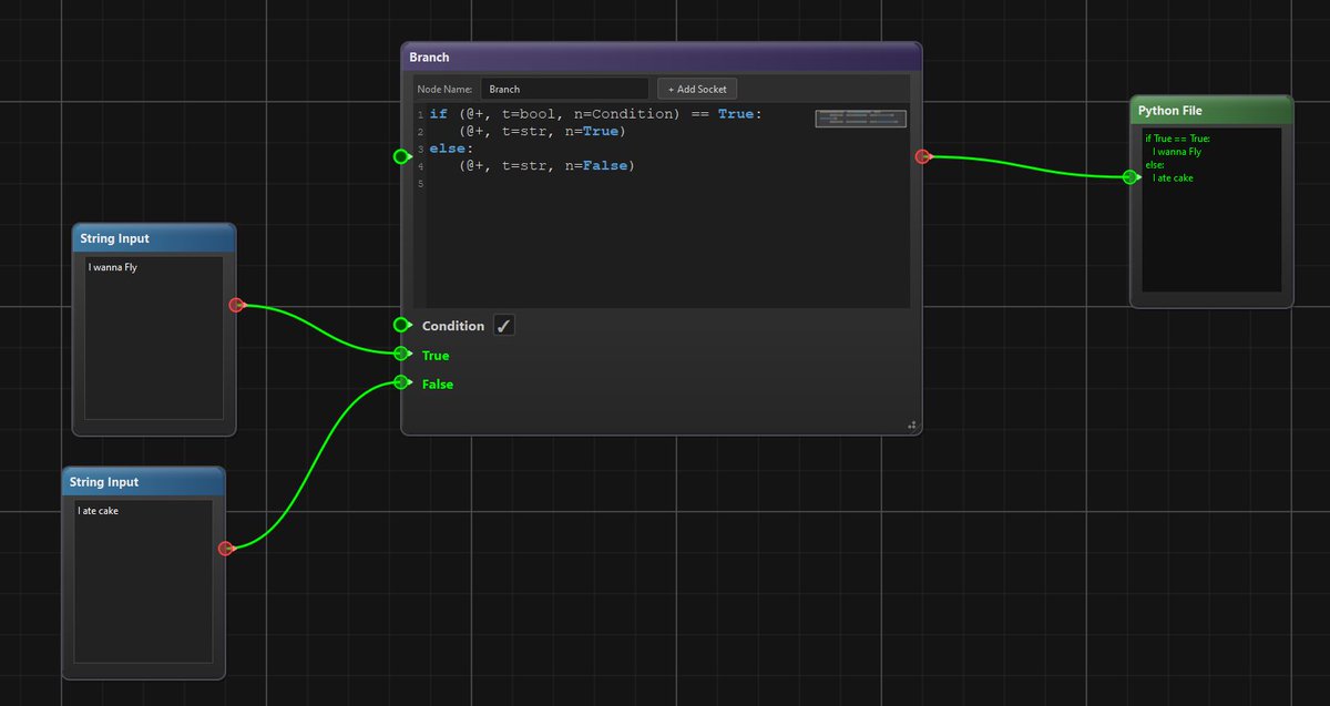 DIAlternation27's tweet photo. Blend Code IDE pt1, I decided to make my own Blender Blueprint Ide where you can code nodes, this is essentially going to be for scripting in blender and when i'm finished I plan to make it open source! #b3d #blueprints #coding #addons https://t.co/boJTUxekxV