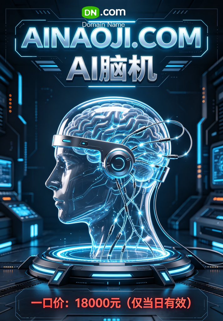 DomainnameAmor's tweet photo. 优质域名https://t.co/A8JzYTpntj诚意转让
域名直连「AI 脑机」核心赛道
拉满.com 国际通用，建站品牌价值极高
限时特惠：18000元（仅当日有效） https://t.co/aze9BzN3DD