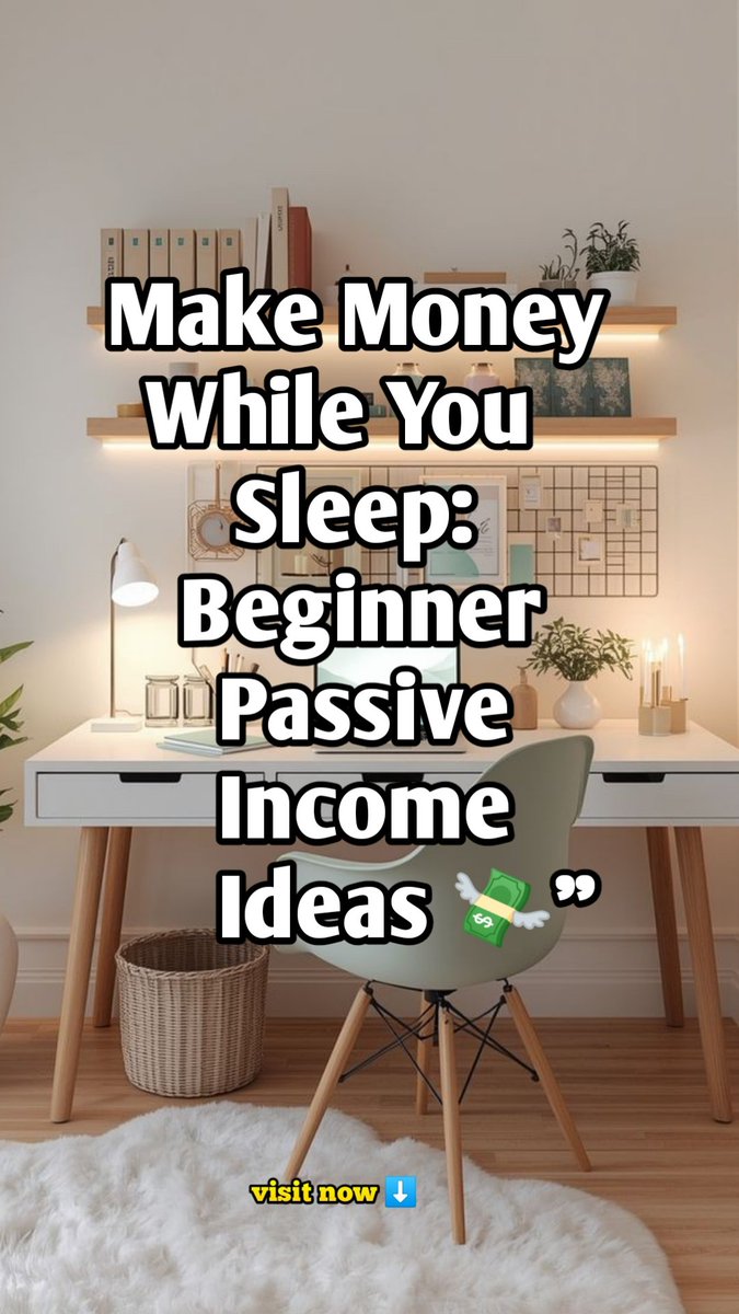 design98777's tweet image. 💸 Make Money While You Sleep 😴
Beginner Passive Income Ideas to Start Today 🚀
Build once, earn forever 💡📈
Link. sl1nk.com/goihx3j

#PassiveIncome #MakeMoneyOnline #SideHustle