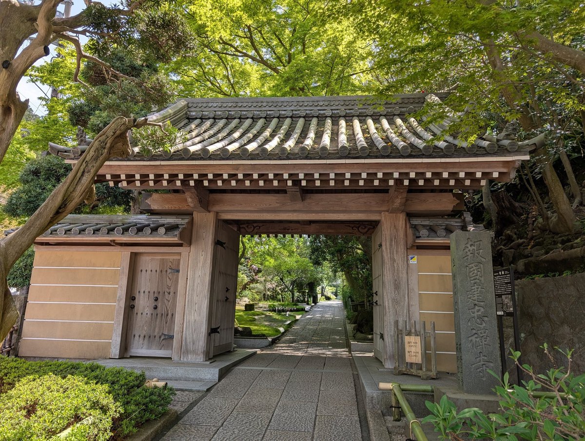 2qV4MuQGkolWHGJ's tweet image. #Five のロケ地から近いと気付き急遽  #報国寺 さんへ🫡
しかし、2ヶ月前の記憶なのであやふや💦
ここだと思って座ったら隣の席でした😂😂

 #櫻井翔の幸せごぜん