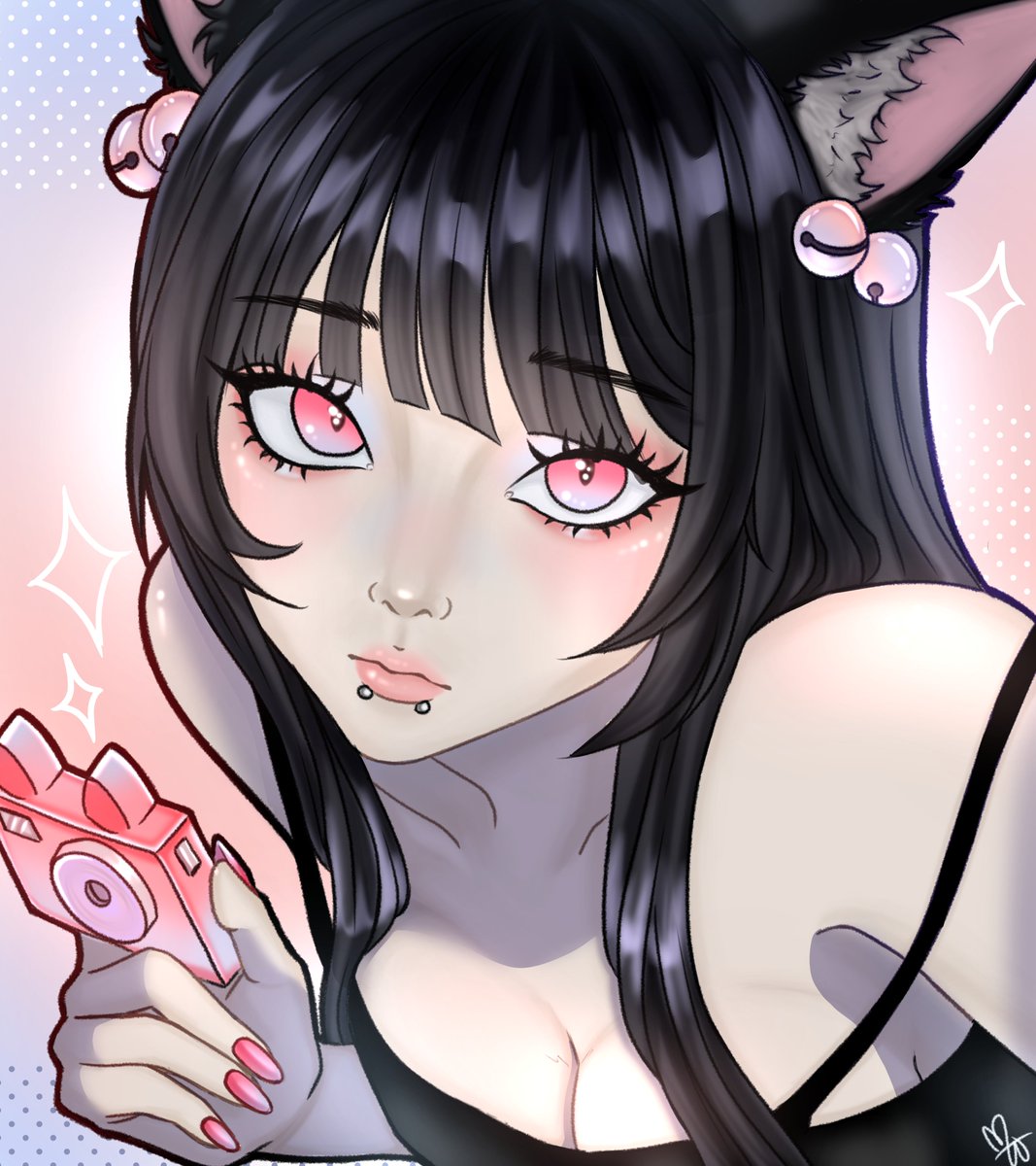 mmatronaa's tweet photo. redrawing ai art i found on pinterest that was too cute for me to let stay ai... should i do more? 
#artmoots https://t.co/nniK6mA7q2