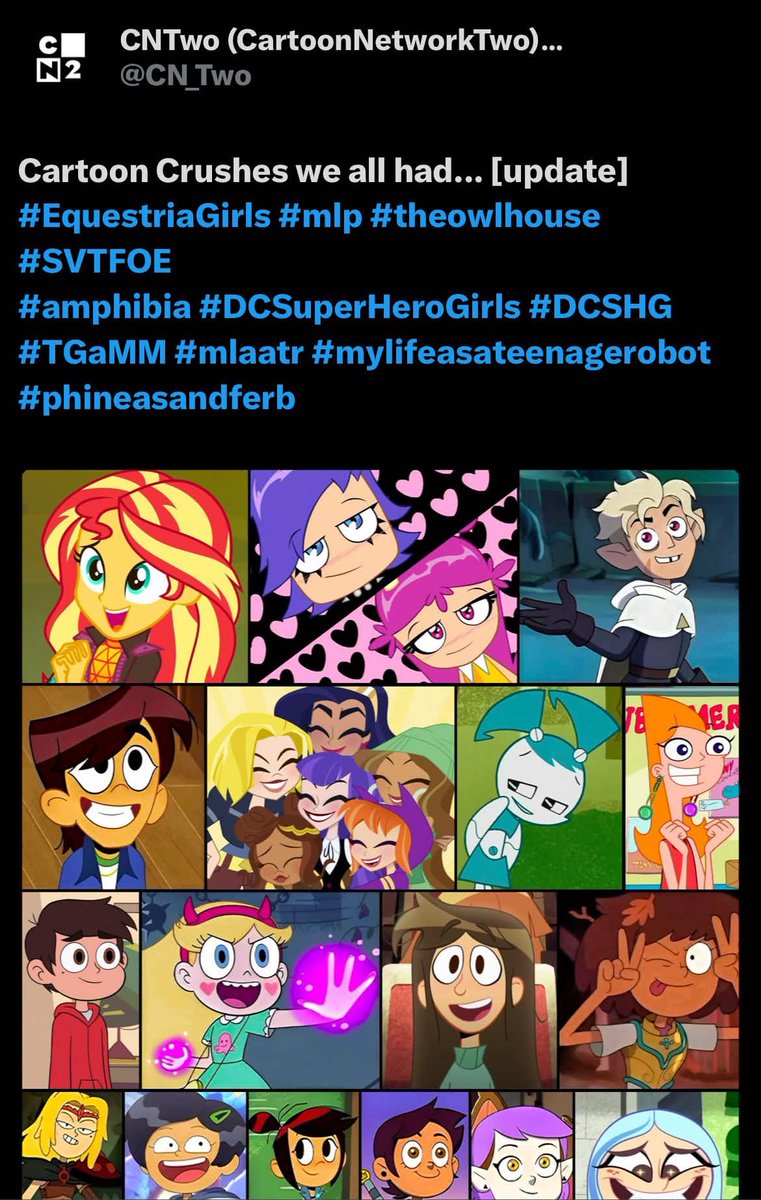 grumblerREAL's tweet photo. Isn't there ONE person in this community that DOES NOT HAVE any controversy in his/hers past?

CN_Two (CartoonNetworkTwo) Made a tweet talking about cartoon crushes featuring MINORS. https://t.co/x3se5jNMUE