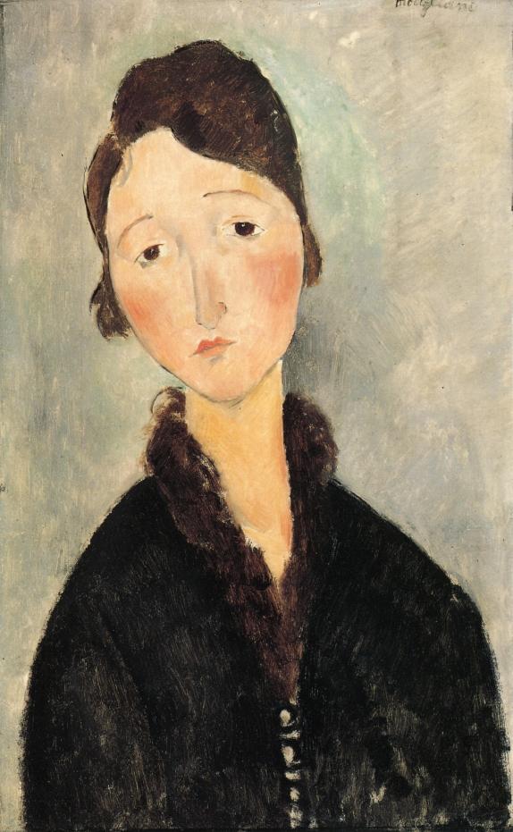 Portrait of a Young Woman #artbots #modigliani