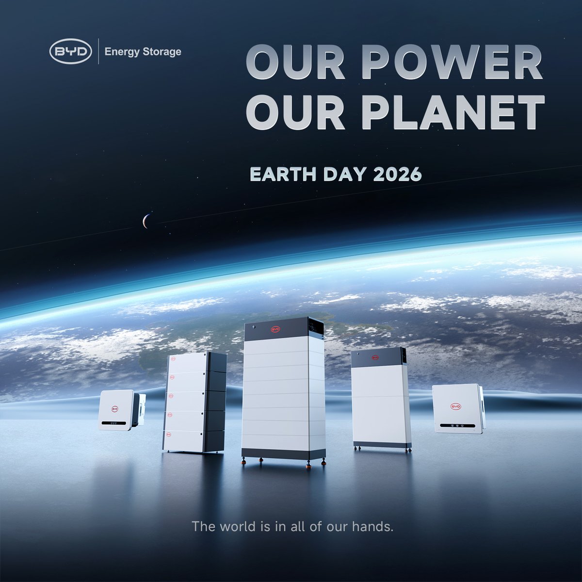 Earth Day is more than a moment—it's a shared responsibility.🌏

At BYD Energy Storage, we are committed to enabling smarter, more sustainable energy use—empowering homes to make the most of renewable power. 

Together, let's turn ambition into action.⚡

#EarthDay