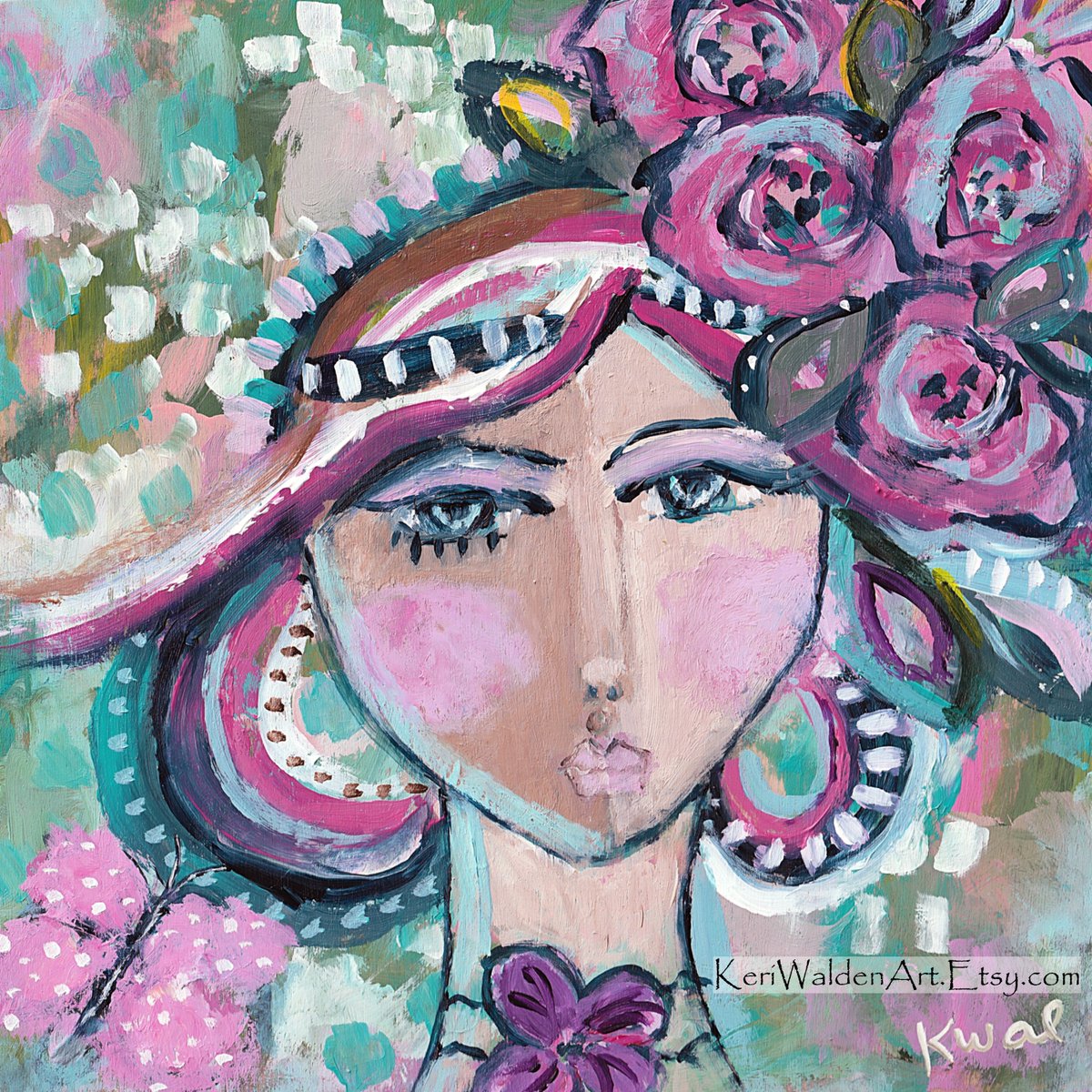 KeriWaldenArt's tweet photo. New #abstract #woman #portrait #face #painting #art #etsy #giclee #prints #bohogirl #wallart 
Available @ https://t.co/SSMuMlCl8k https://t.co/Kle9FbHvUd
