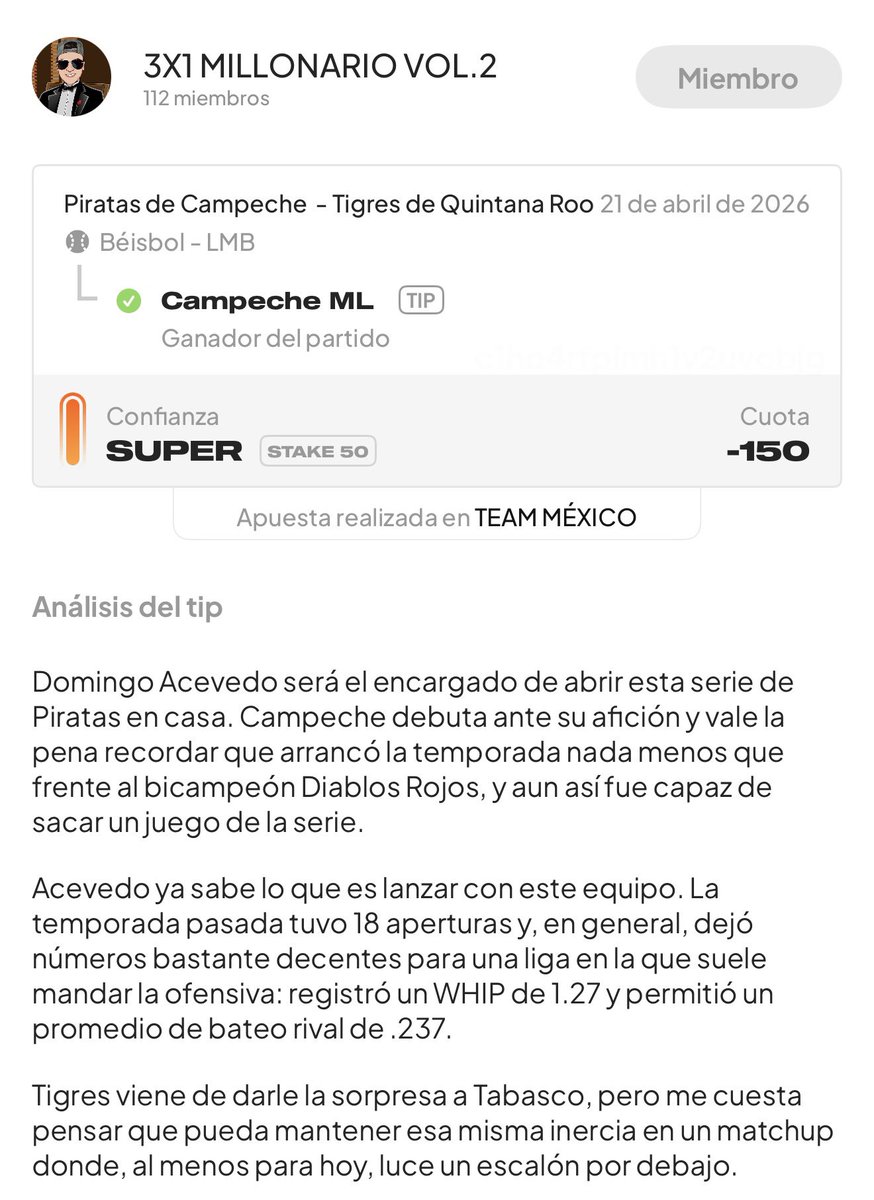 Gallito🐓(Apuestas) tweet media