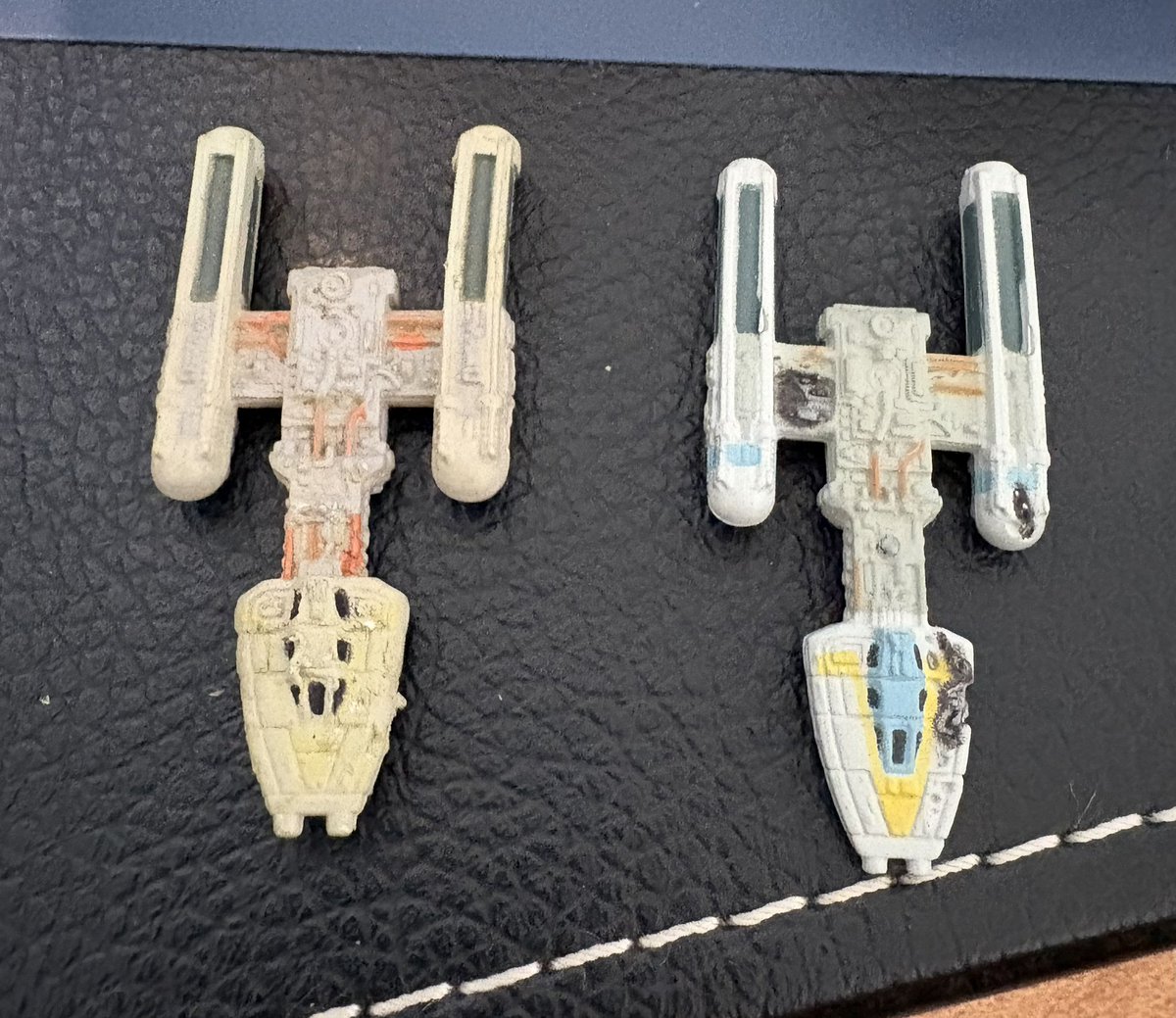 RuleTheGalaxySW's tweet photo. Really added to my #StarWars #YWing collection this weekend
All miniatures but great variety https://t.co/mf7aNq3oE5