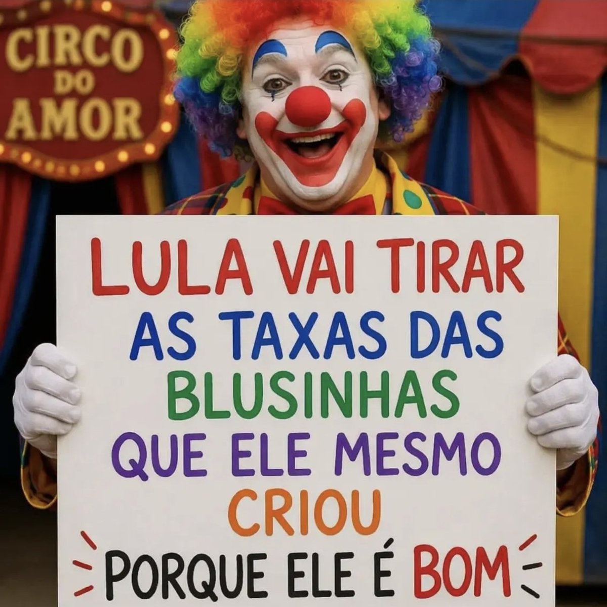 patriotaaliado's tweet image. 🤡🤡🤡 Da série... "querer que esquerdista entenda isso é pedir demais. São muito limitados". 🤷🏽‍♂️ #ForaLula #ForaPT #EsquerdaNuncaMais