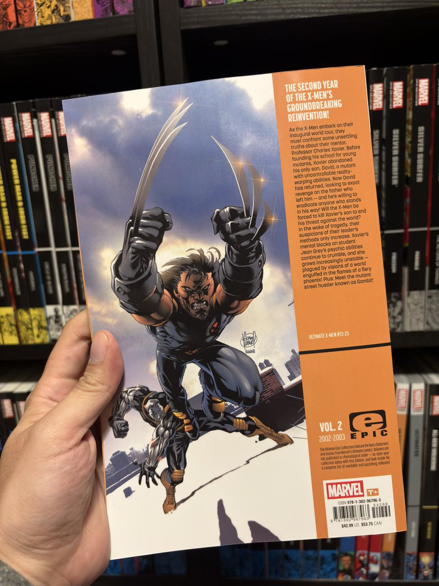 epicmarvelpod's tweet photo. Ultimate X-Men Epic Collection, Vol. 2: World Tour!
X-Men travel the world in search of Xavier’s long lost son! Plus, a great two part solo story featuring Gambit!
#xmen #ultimatexmen #comics #marvel #epiccollection https://t.co/PmqABUqMoE