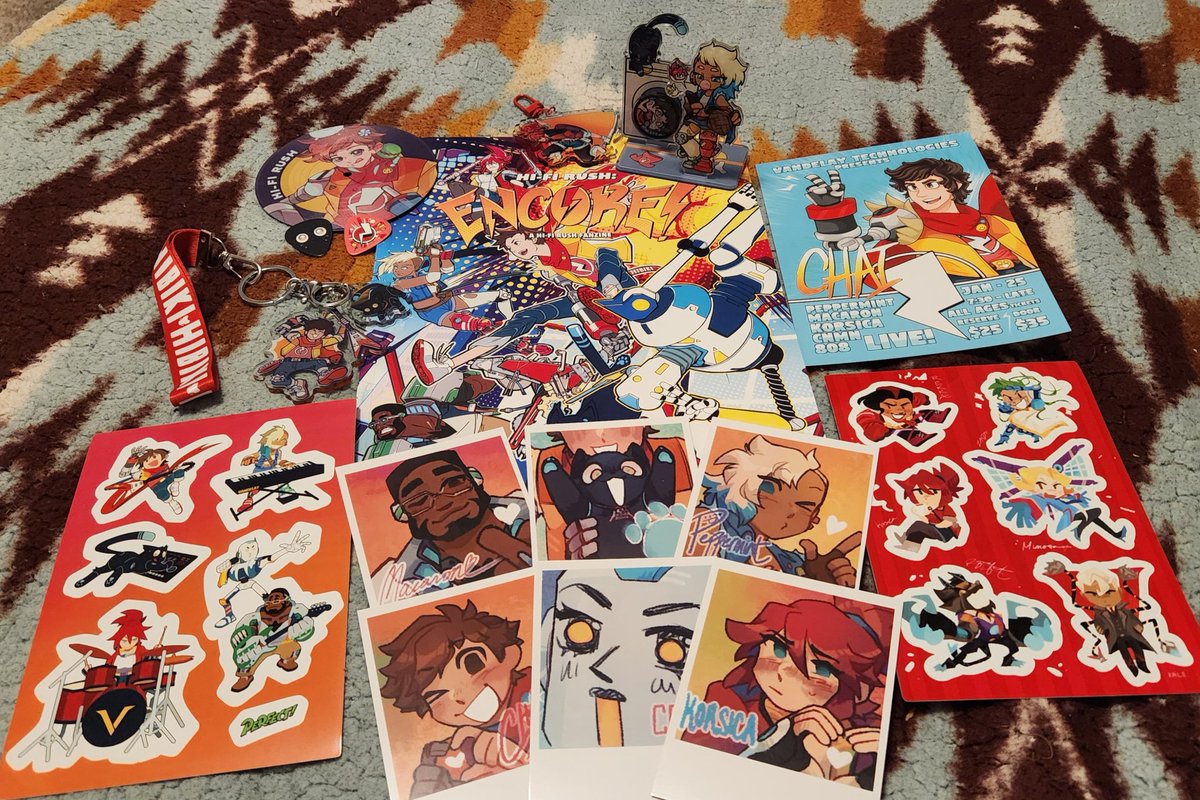 TheDeadpoolian's tweet photo. Got my Hi-Fi Rush fanzine in the mail! Thank you @HFR_ENCORE for getting this out into the world despite all the complications you faced! So much great art and cool extras. 🥰

Hi-Fi Rush is one of my favorite games ever! Play it, everyone! https://t.co/D6Eno6T23a