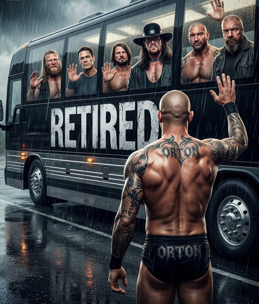 Everyone who shared legendary battles with Randy Orton is Retired 😭

Now he’s the last one standing 😔

Once  he retires… it’s the end of our childhood 💔