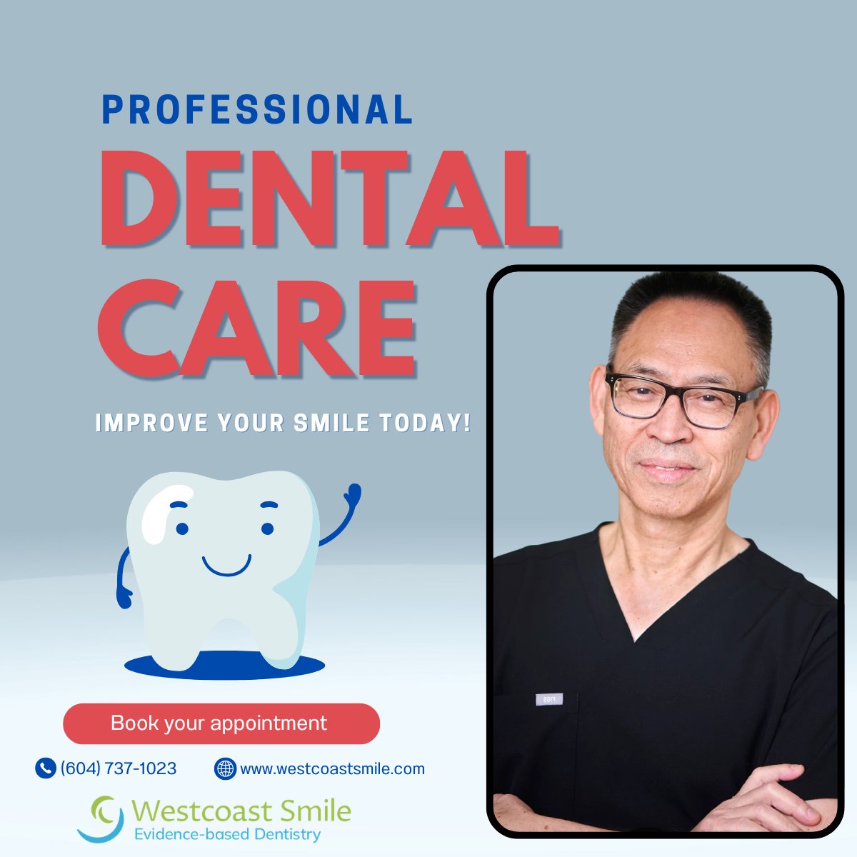 westcoast_smile's tweet image. Professional dental care in Vancouver 🦷
Book your appointment today!
📞 (604) 737-1023
🌐 westcoastsmile.com

#Vancouver #Dentist #SmileCare
