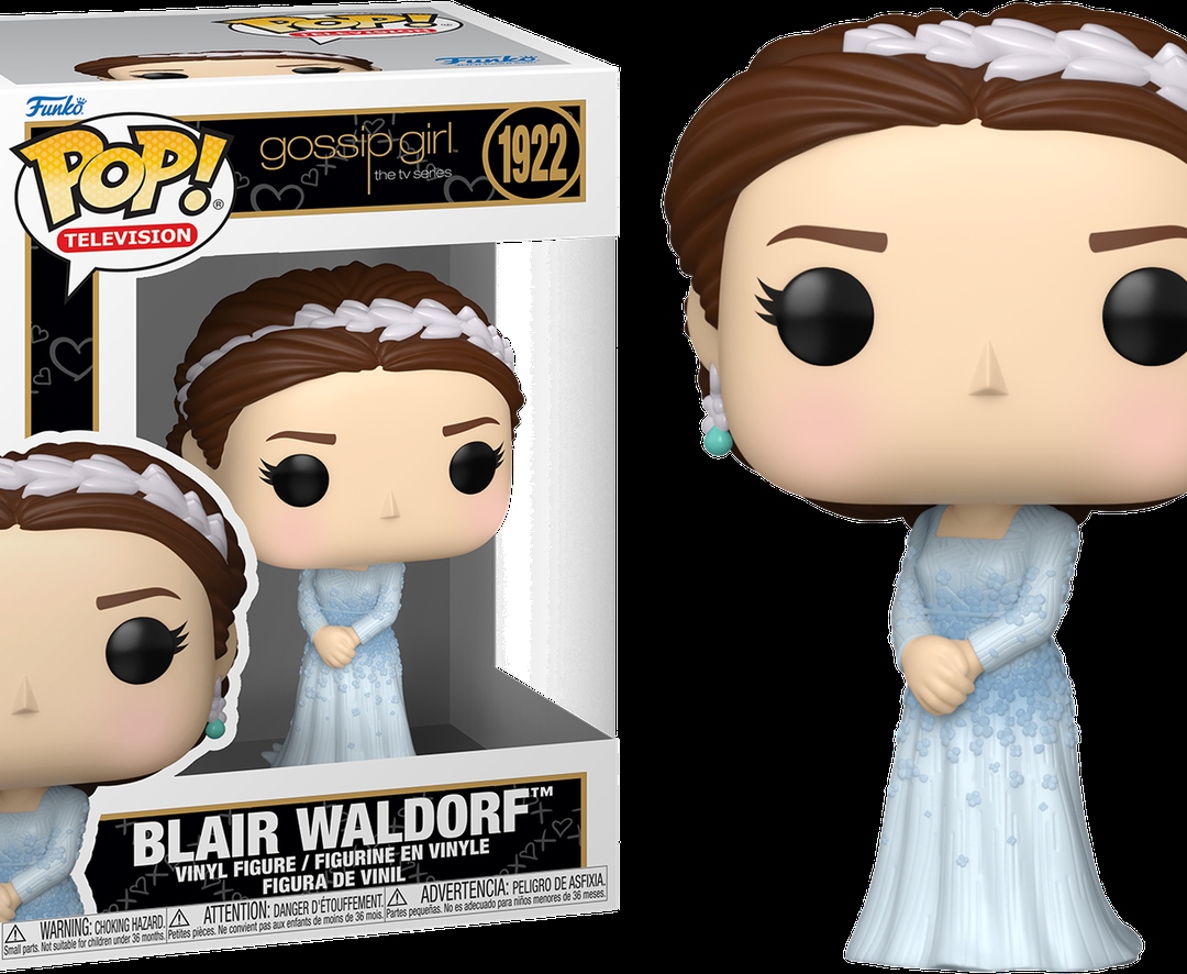 titanpopculture's tweet image. XOXO, gossip lovers! ✨ Blair Waldorf says 'I do' in Pop! form, ready to rule your collection. Wedding gown figure captures Upper East Side drama. Perfect for Gossip Girl fans. Shop Now: titanpopculture.com.au/products/gossi… #GossipGirl #BlairWaldorf #PopVinyl #Funko