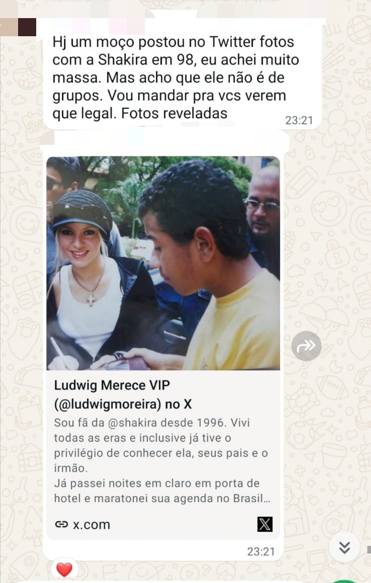 Gente, virei assunto em grupos da <a href="/shakira/">Shakira</a> ❤️🥹🫰🏽
Agora só falta o vip, por favor, me ajudem com isso <a href="/santander_br/">Santander Brasil</a> <a href="/coronabrasil/">Corona Brasil</a> <a href="/DeezerBR/">Deezer Brasil</a> <a href="/voude99/">99</a> <a href="/cea_brasil/">C&A</a> <a href="/GeminiApp/">Google Gemini</a>

#Shakira 
#TodoMundoNoRio
#CaminaConLaReina
#CoronaThisIsRio
#TodoMundoNaDeezer
#TodoMundoNoRioPede99